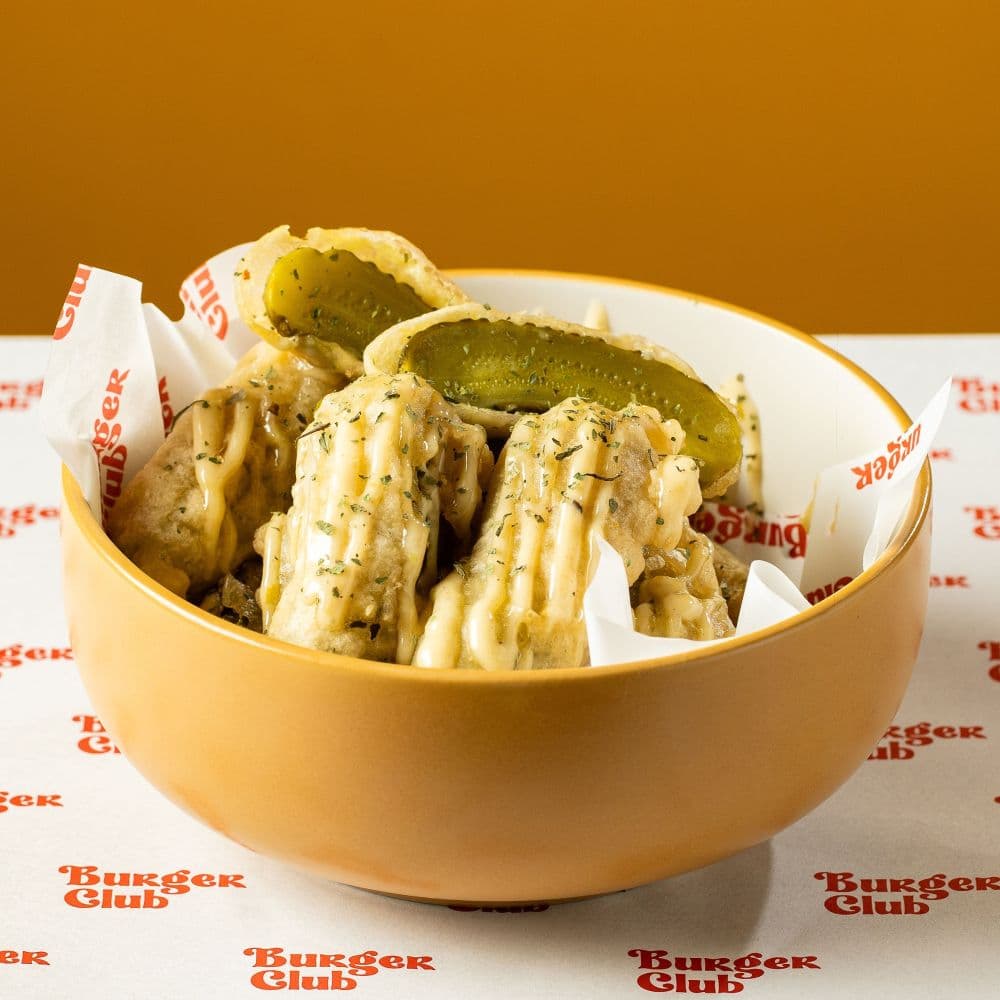 Pepinillo tempura